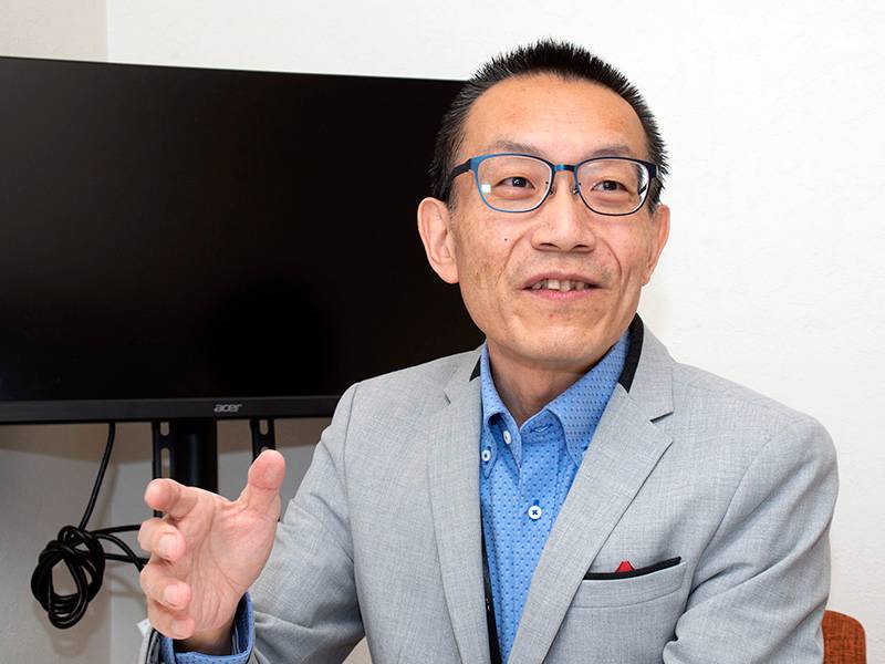 代表取締役 橋本健一郎さん 代表取締役 橋本健一郎さん