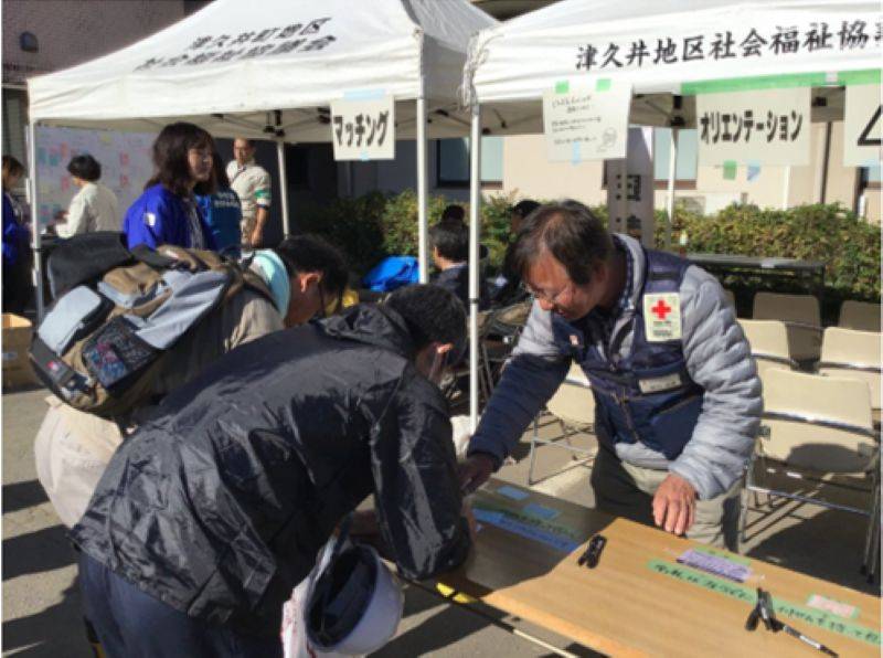 令和元年台風第19号におけるボランティアセンターへの協力（相模原）