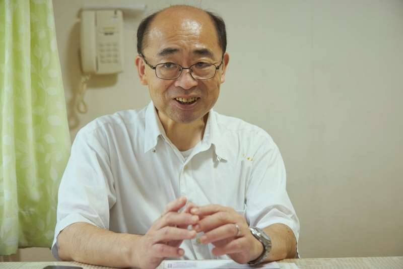 施設長の若山さん 施設長の若山さん