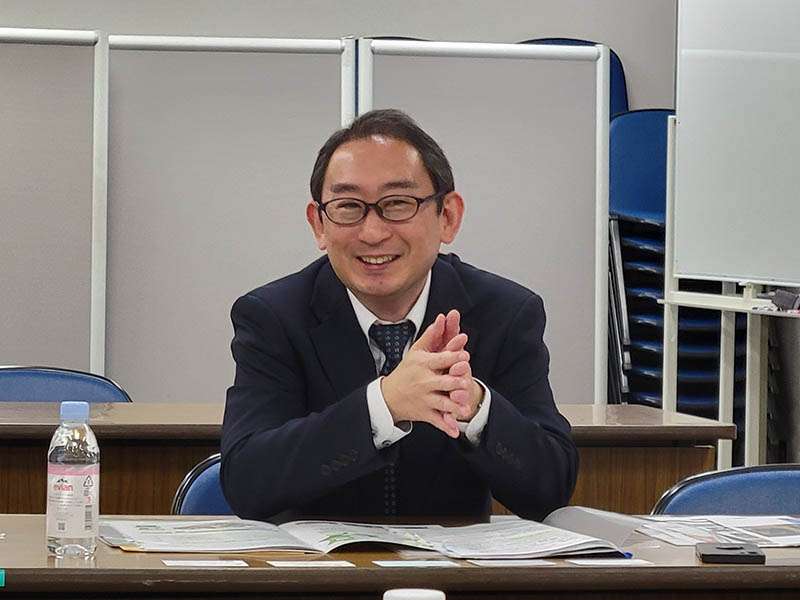 (株)マルエツ総務部 部長の大和田さん (株)マルエツ総務部 部長の大和田さん