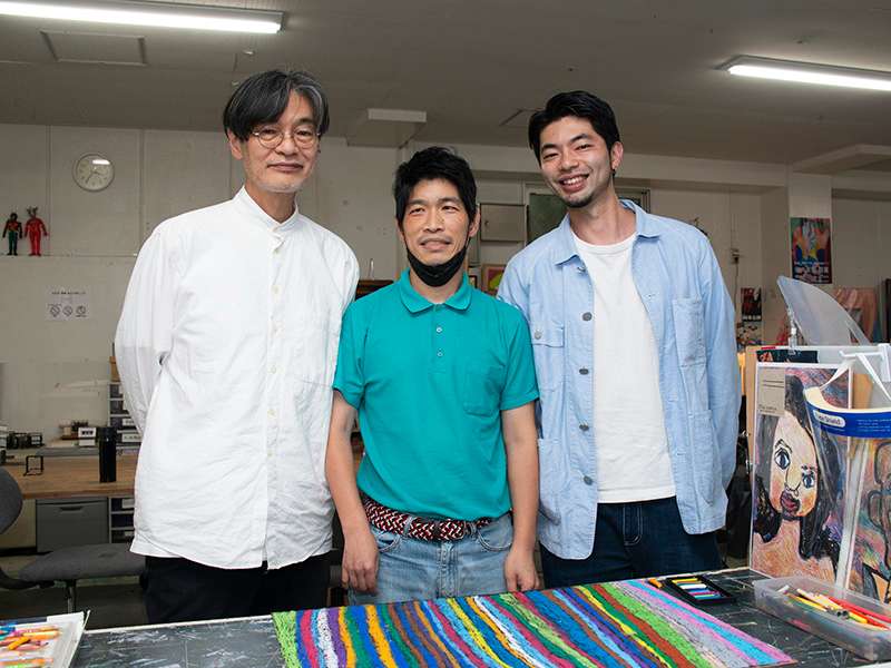 関根さん(左)と熊谷さん(中)と祥平さん(右) 関根さん(左)と熊谷さん(中)と祥平さん(右)