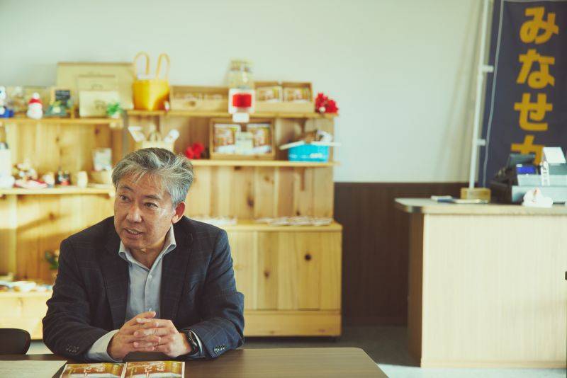 地域への想いを語る、法人理事長の伊藤さん