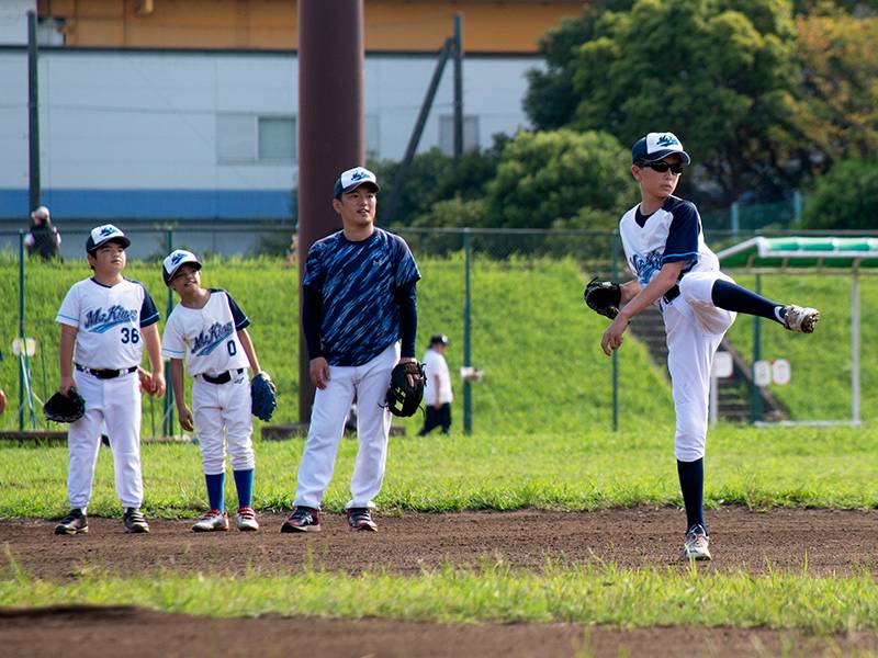 練習日ごとに練習キャプテンを決め、声出しを行う