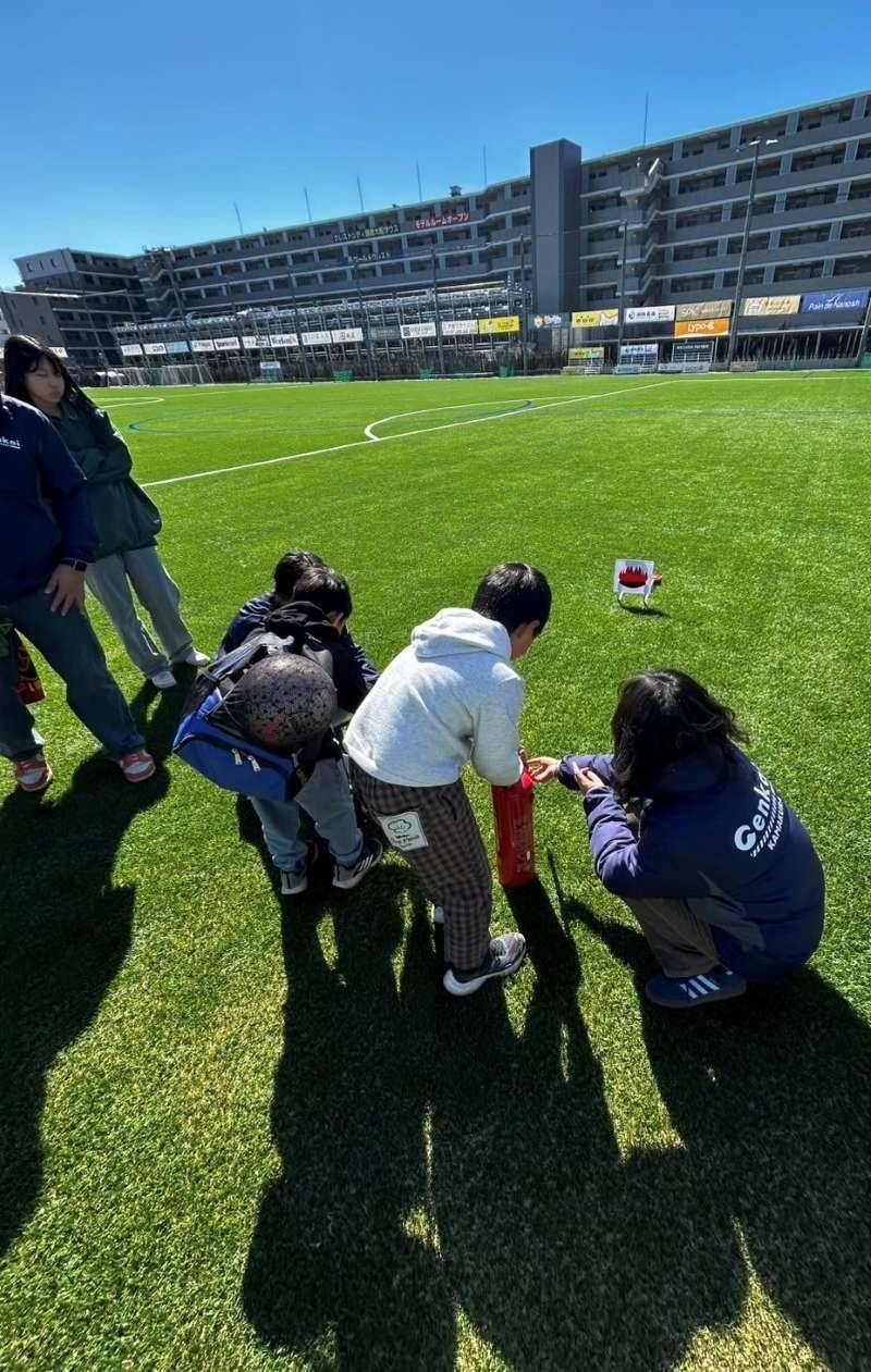 防災運動会のようす【防災普及学生団体Genkai提供】